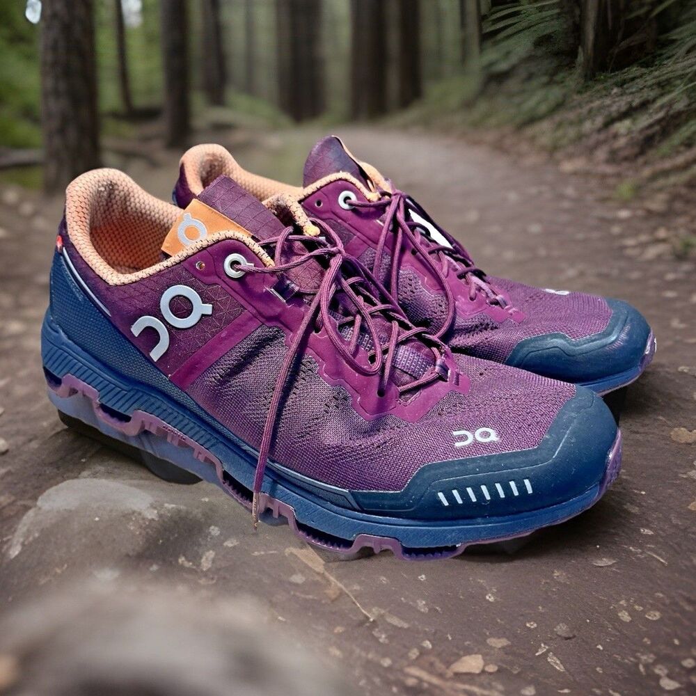 On Running Cloudventure Trail Running Shoes Women's 9.5 Mulberry Salmon Sneakers